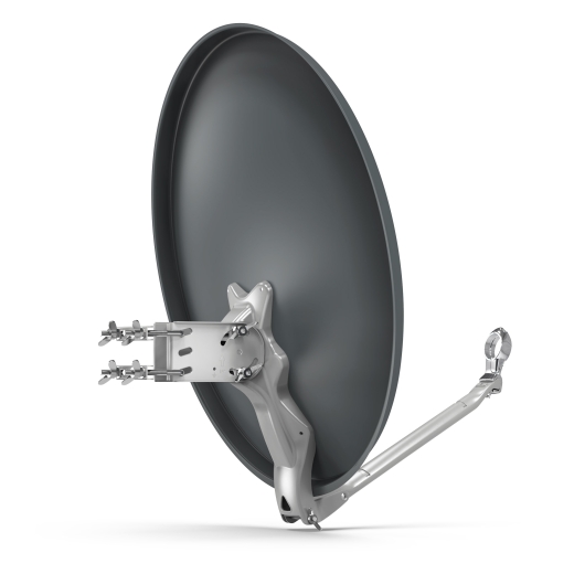 DUR-line Select 60/65 Anthrazit - Alu Sat-Reflektor